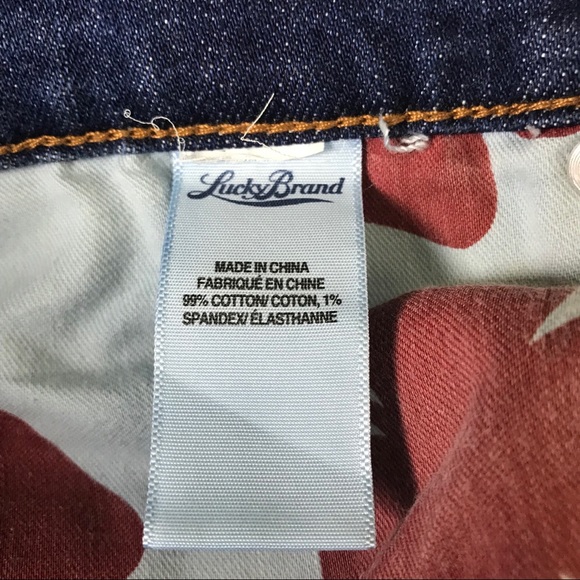 Lucky Brand Sweet Crop Capri Jean Size 8/29 Women - Picture 7 of 8